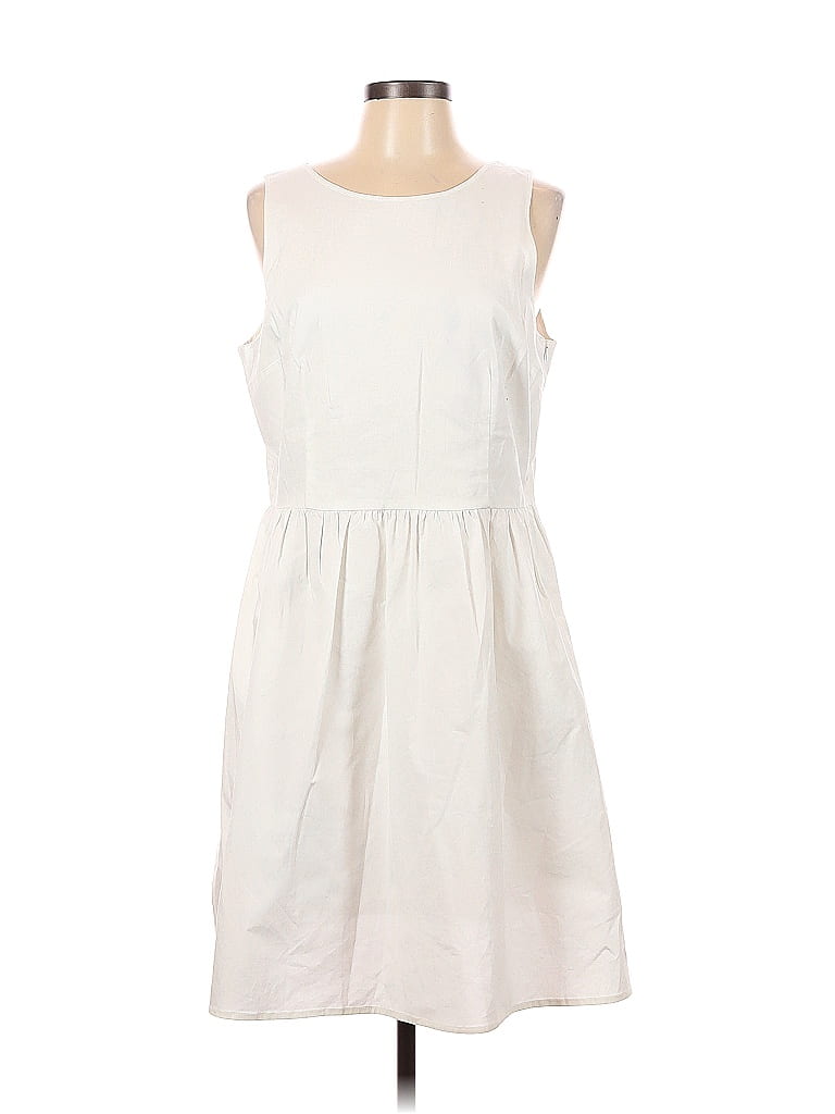 MICHAEL Michael Kors White Casual Dress Size 12 - 66% off | thredUP