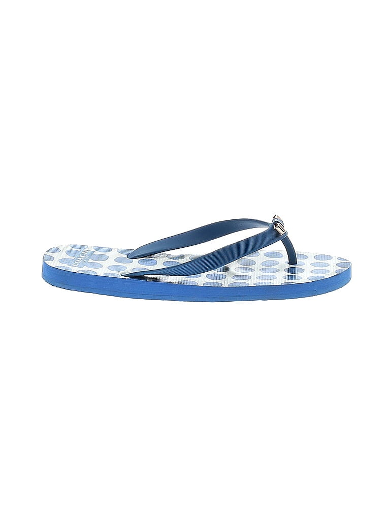 Coach Blue Flip Flops Size 7 - 8 - photo 1