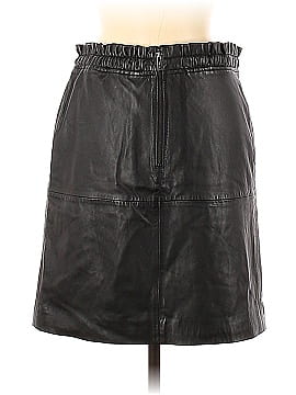 1.2.3 Paris Faux Leather Skirt (view 2)
