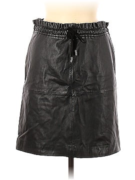 1.2.3 Paris Faux Leather Skirt (view 1)