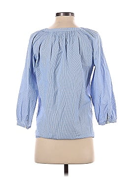 Whistles London 3/4 Sleeve Button-Down Shirt (view 2)