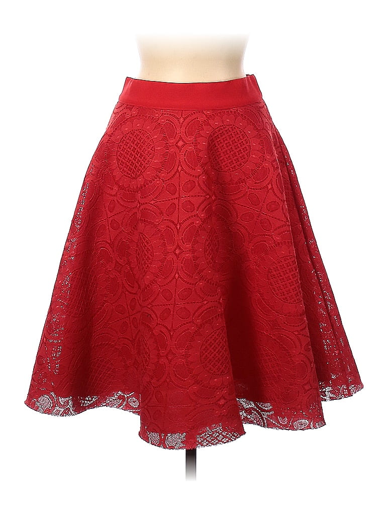 Windsor Red Casual Skirt Size M - photo 1