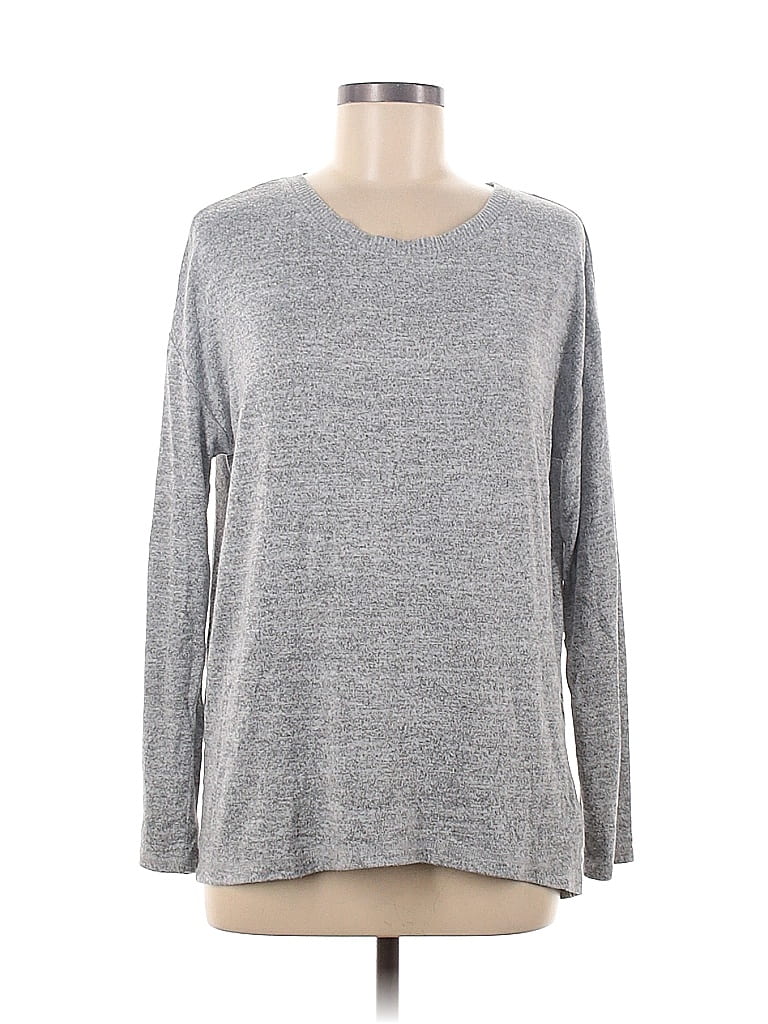 Tahari Gray Pullover Sweater Size M - photo 1
