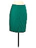 The Pyramid Collection Solid Green Wool Skirt Size 4 - photo 1