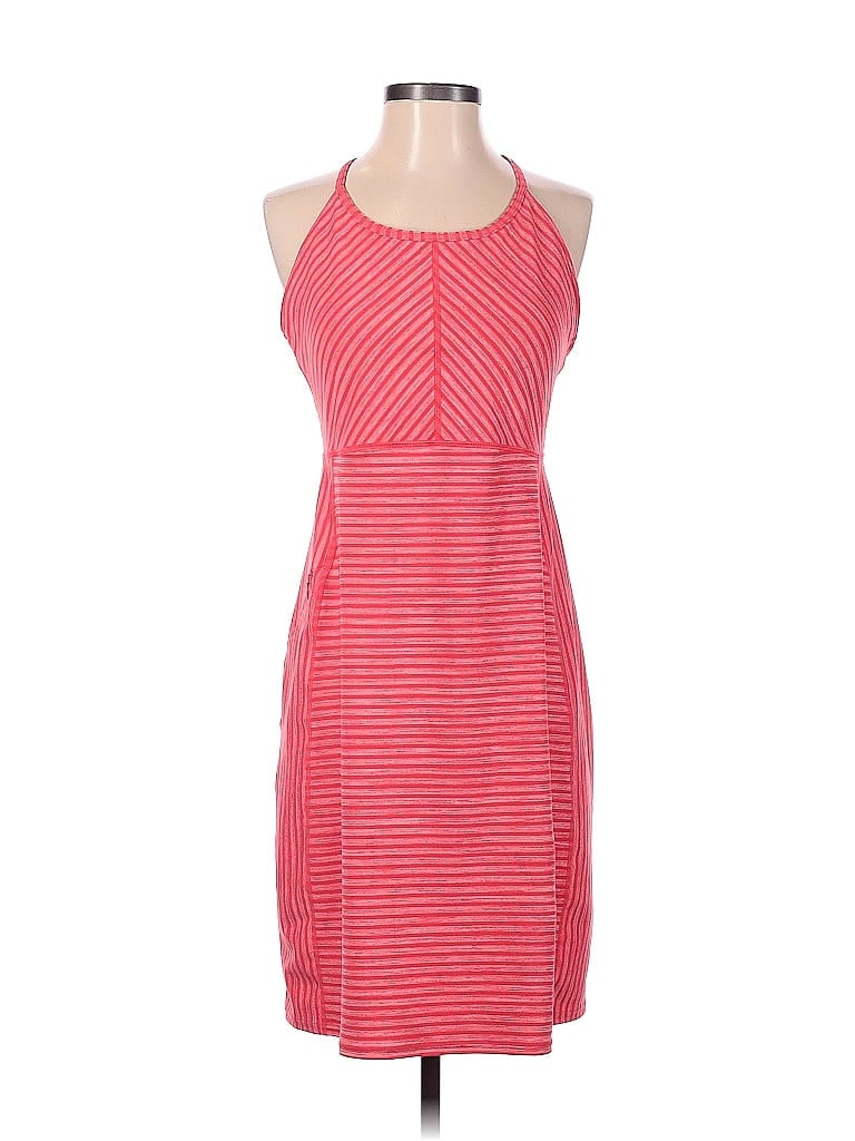 Pre-owned Three Dots Casual Dress In Red