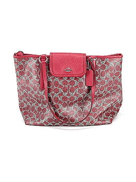 Coach Leather Tote (view 1)