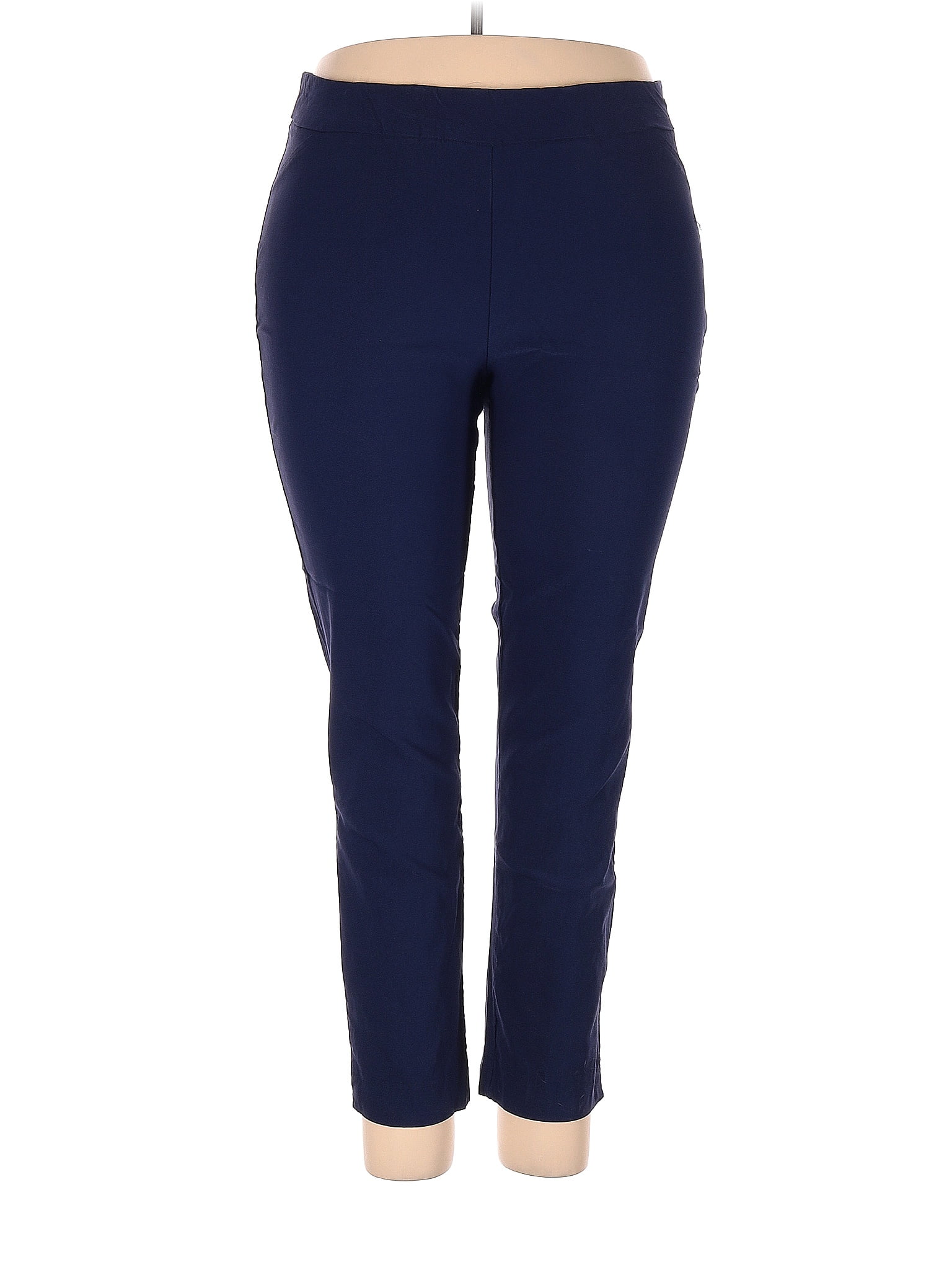 Rebecca Malone Blue Casual Pants Size 2X (Plus) - 20% off | thredUP