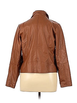 New Look Faux Leather Jacket (view 2)