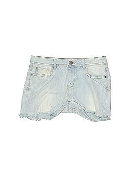 Zara W&B Collection Denim Shorts (view 1)