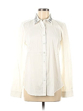 Ann Taylor Long Sleeve Button-Down Shirt (view 1)