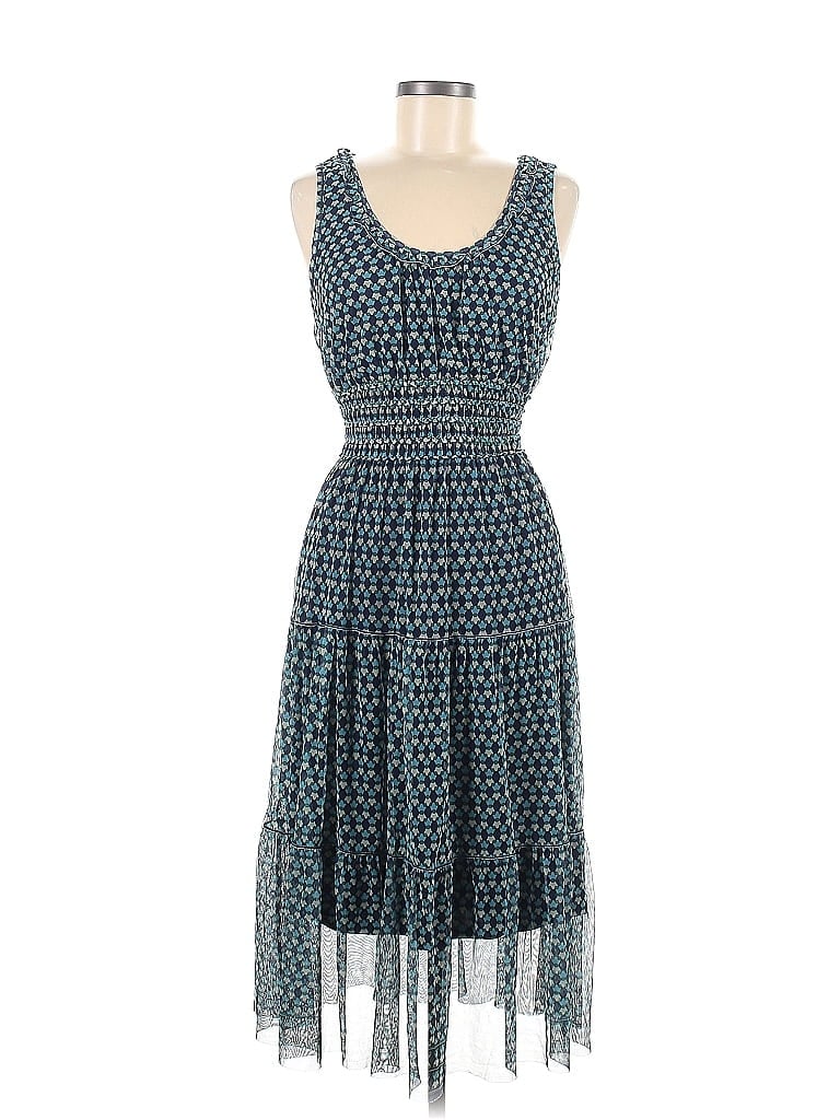 Max Studio Multi Color Blue Casual Dress Size M - 75% off | thredUP