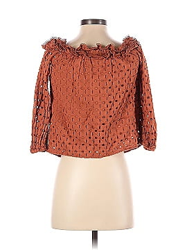Ryegrass 3/4 Sleeve Blouse (view 2)