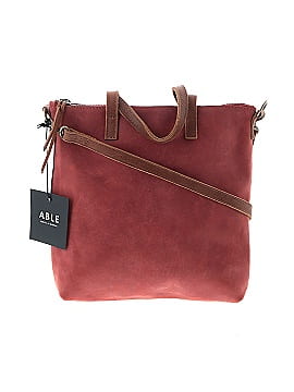 ABLE Local + Global Leather Satchel (view 1)