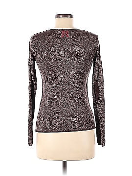 Berenice Long Sleeve Silk Top (view 2)