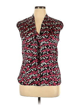 Alfani Sleeveless Silk Top (view 1)