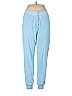 Something Navy 100% Cotton Solid Blue Sweatpants Size M - photo 1