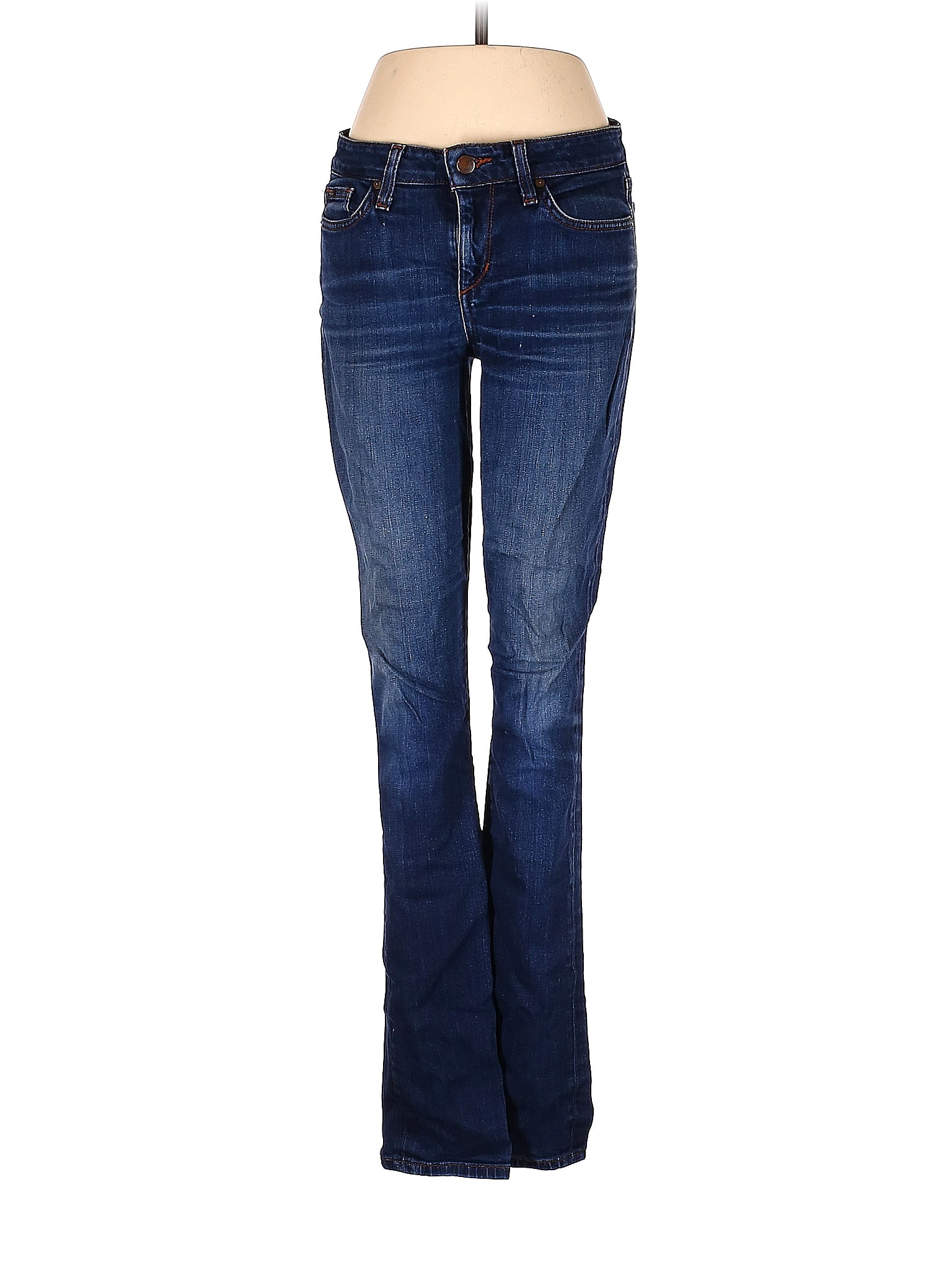 Joe's Jeans Solid Blue Jeans 28 Waist - 75% off | thredUP