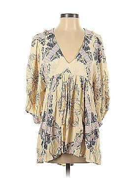 Free People 3/4 Sleeve Blouse (view 1)