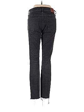 Madewell 9" Mid-Rise Skinny Jeans in Black Sea (view 2)
