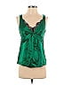 Robert Rodriguez 100% Silk Green Sleeveless Silk Top Size 0 - photo 1