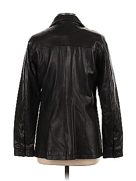 Elements by Vakko Leather Jacket (view 2)