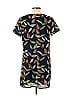 SM Wardrobe 100% Polyester Print Black Casual Dress Size S - photo 2