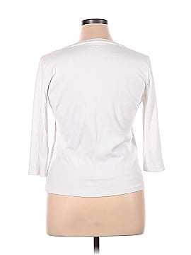 Jones New York 3/4 Sleeve T-Shirt (view 2)