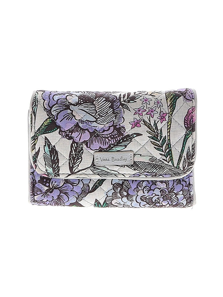 Vera Bradley Floral Purple Wallet One Size - photo 1