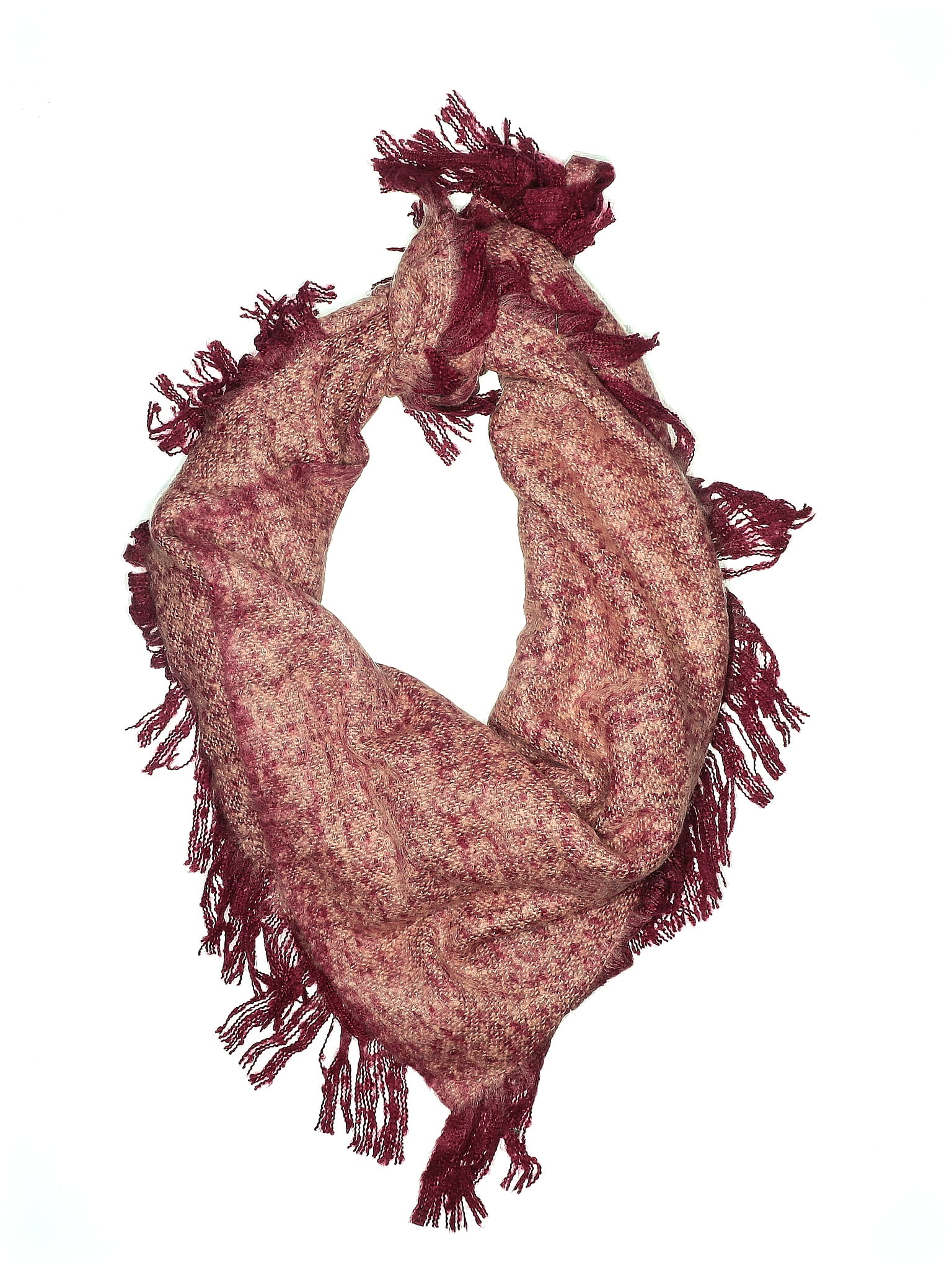 Express 100 Acrylic Burgundy Scarf One Size 68 off ThredUp