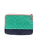 Coach Color Block Green Clutch One Size - photo 2