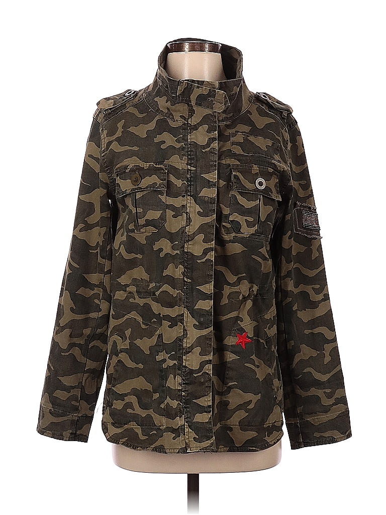 Kersh Camo Green Brown Jacket Size S 70 off thredUP