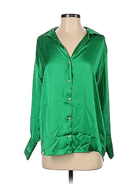 Zara Long Sleeve Button-Down Shirt (view 1)