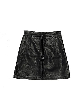 AVA Faux Leather Skirt (view 1)