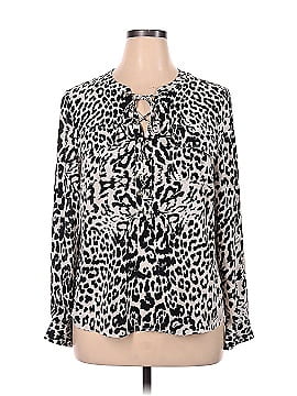 INC International Concepts Long Sleeve Blouse (view 1)