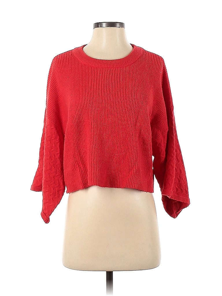 Jack by BB Dakota Red Pullover Sweater Size XS - photo 1