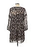 Velvet by Graham & Spencer 100% Viscose Paisley Black Casual Dress Size S - photo 2