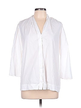 Cos 3/4 Sleeve Button-Down Shirt (view 1)