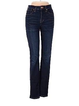 Madewell 9" Mid-Rise Skinny Jeans in Larkspur Wash: TENCEL&trade; Denim Edition (view 1)