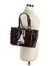 Coach 100% Leather Solid Brown Leather Tote One Size - photo 3