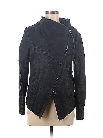 Divided h&m leather on sale jacket