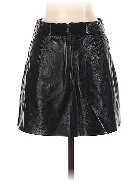 Alice + Olivia Leather Skirt (view 2)