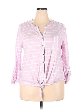 Style&Co Long Sleeve Button-Down Shirt (view 1)