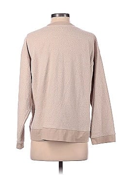 Madewell (Re)sourced Brushed Side-Button Relaxed Sweatshirt (view 2)