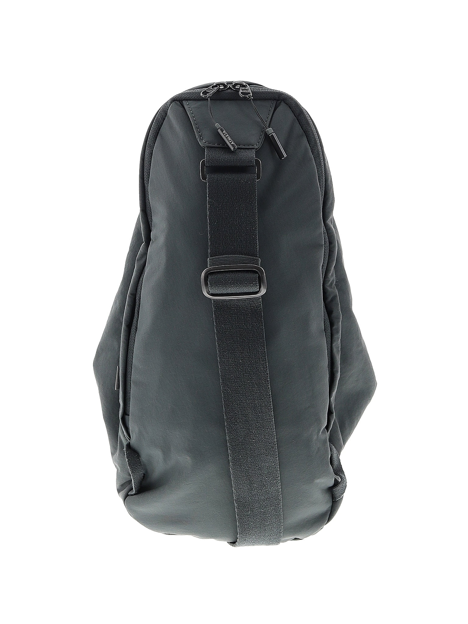 Athleta 100% Nylon Solid Gray Black Athleta Backpack Fits all