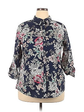 Charter Club Long Sleeve Button-Down Shirt (view 1)