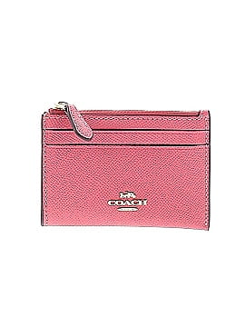 Coach Leather Card Holder (view 1)