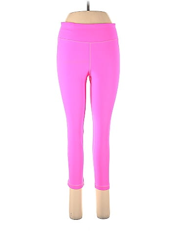 New Balance Solid Pink Leggings Size L - 66% off