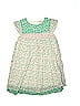 Mini Boden 100% Cotton Floral Green Dress Size 9 - 10 - photo 1