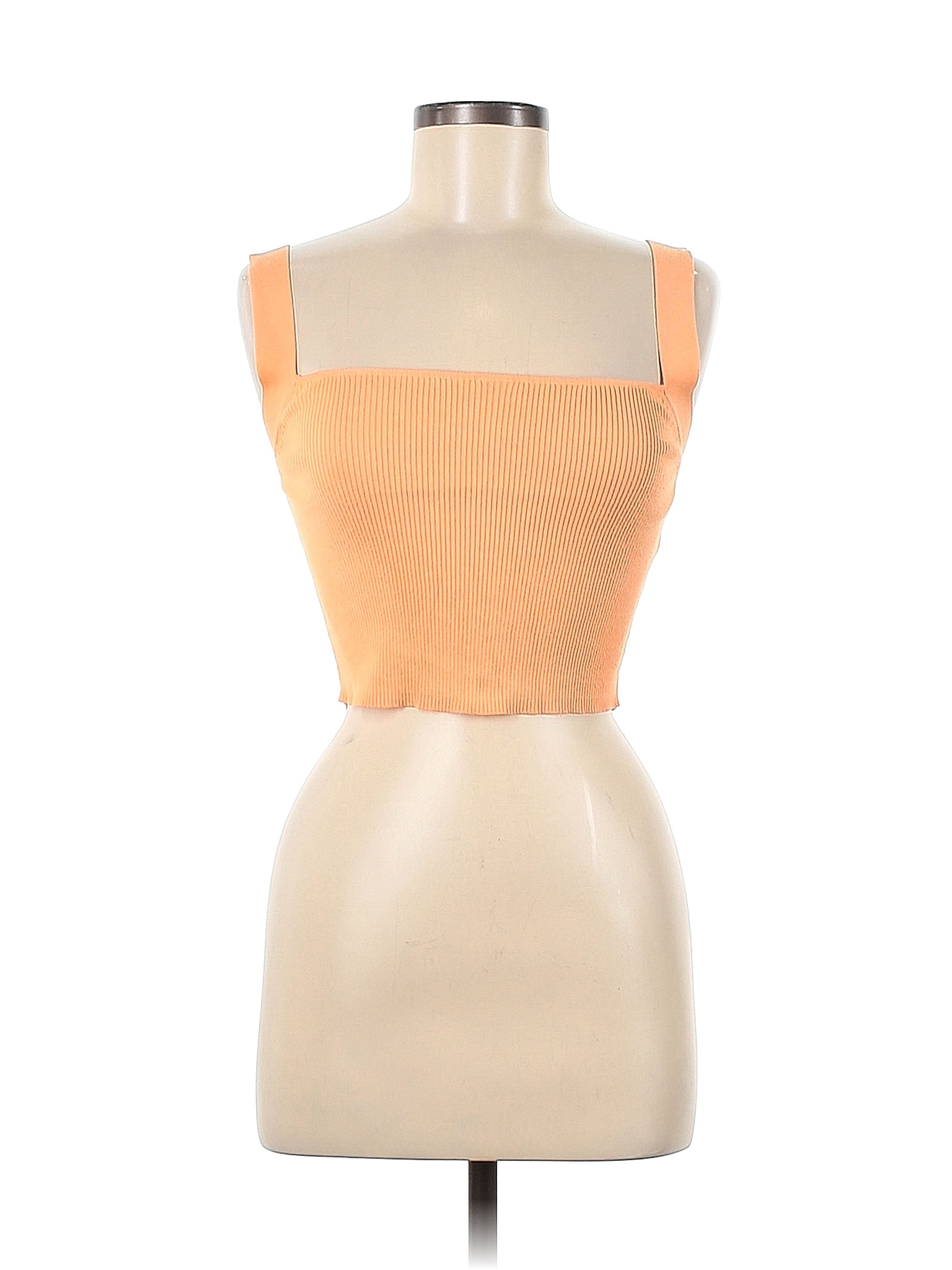 Zara Orange Sleeveless Top Size S 44 off thredUP