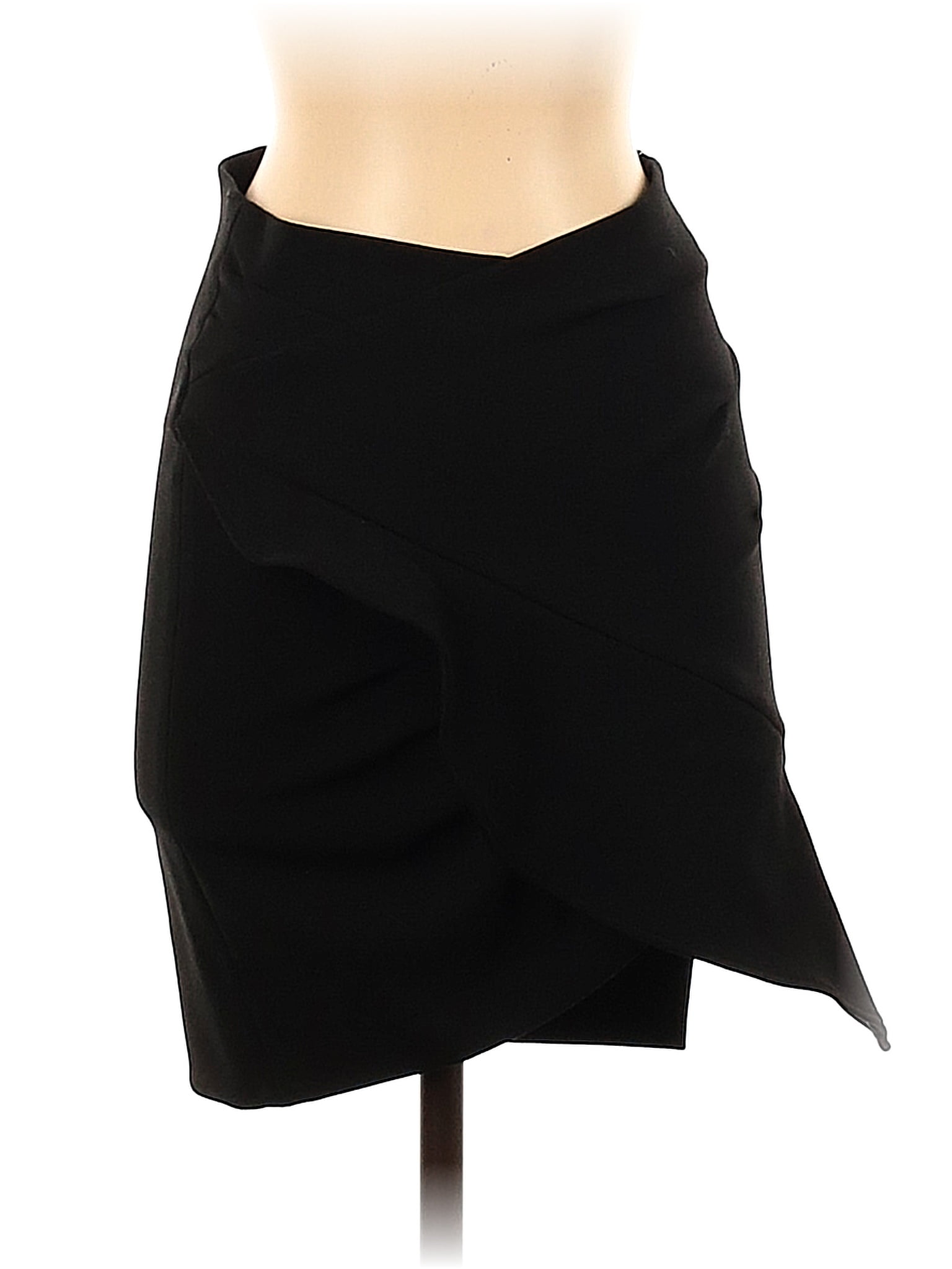 IRO Solid Black Casual Skirt Size 36 (FR) - 89% off | ThredUp